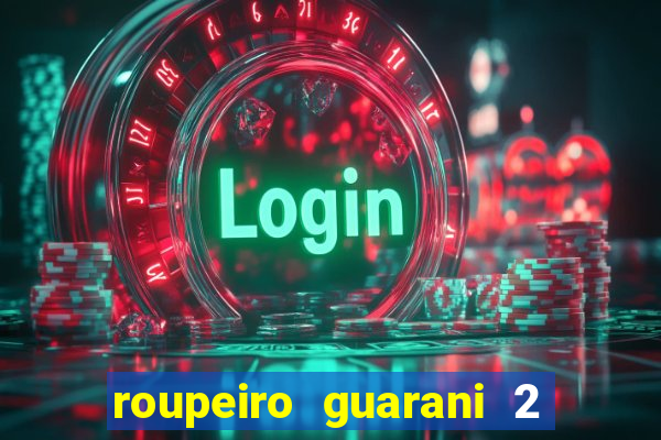 roupeiro guarani 2 portas de correr com espelho